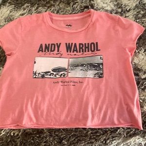 Billabong Andy warhol cropped top